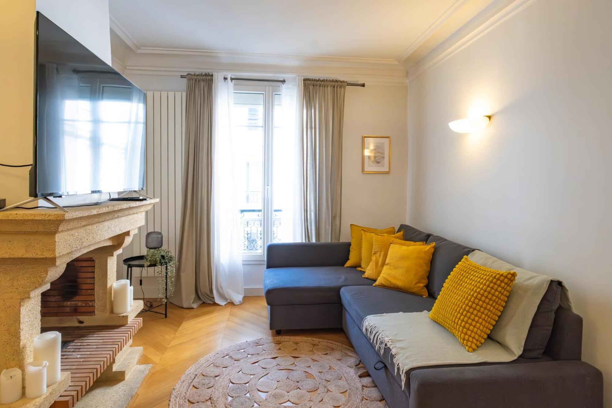 Spacious Apartment For 6 People Parigi Esterno foto